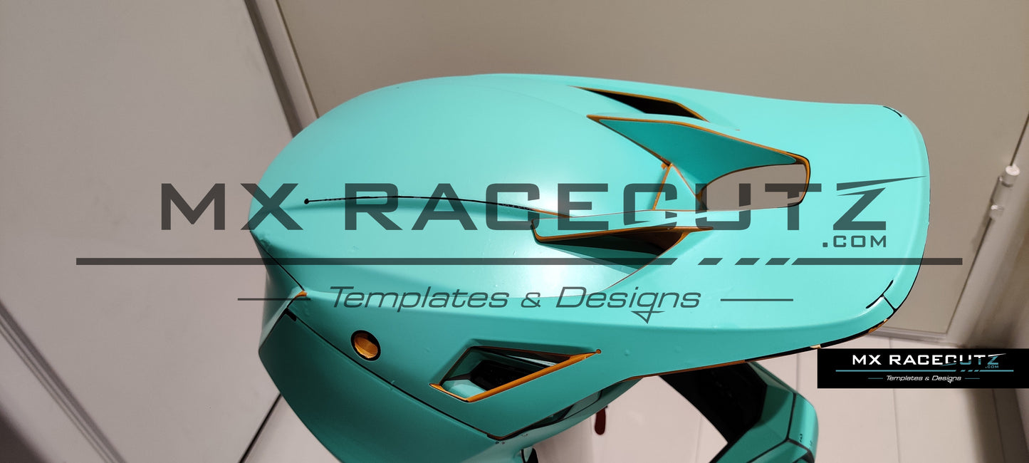 FOX V3-RS 2019-2023 - SIZE MEDIUM TEMPLATE