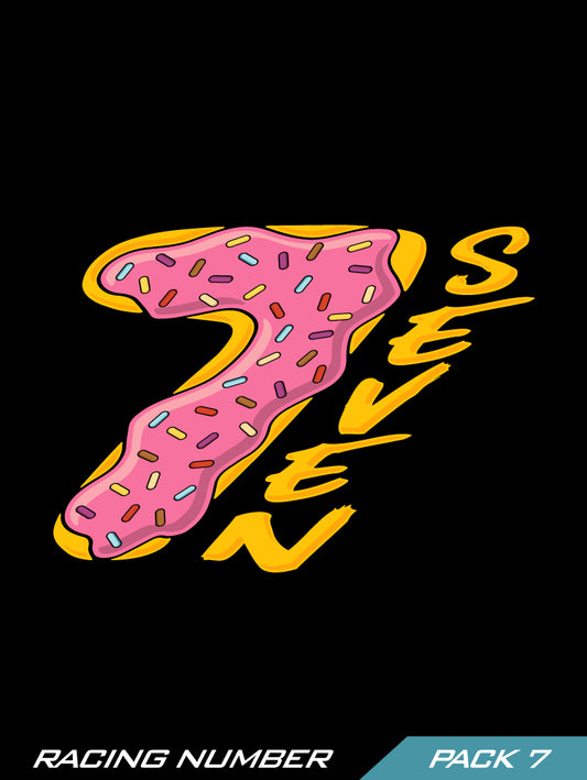 RACING NUMBER PACK 7