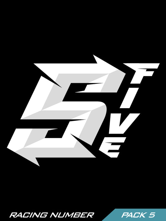 RACING NUMBER PACK 5