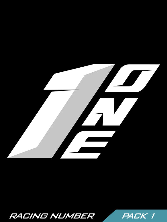 RACING NUMBER PACK 1