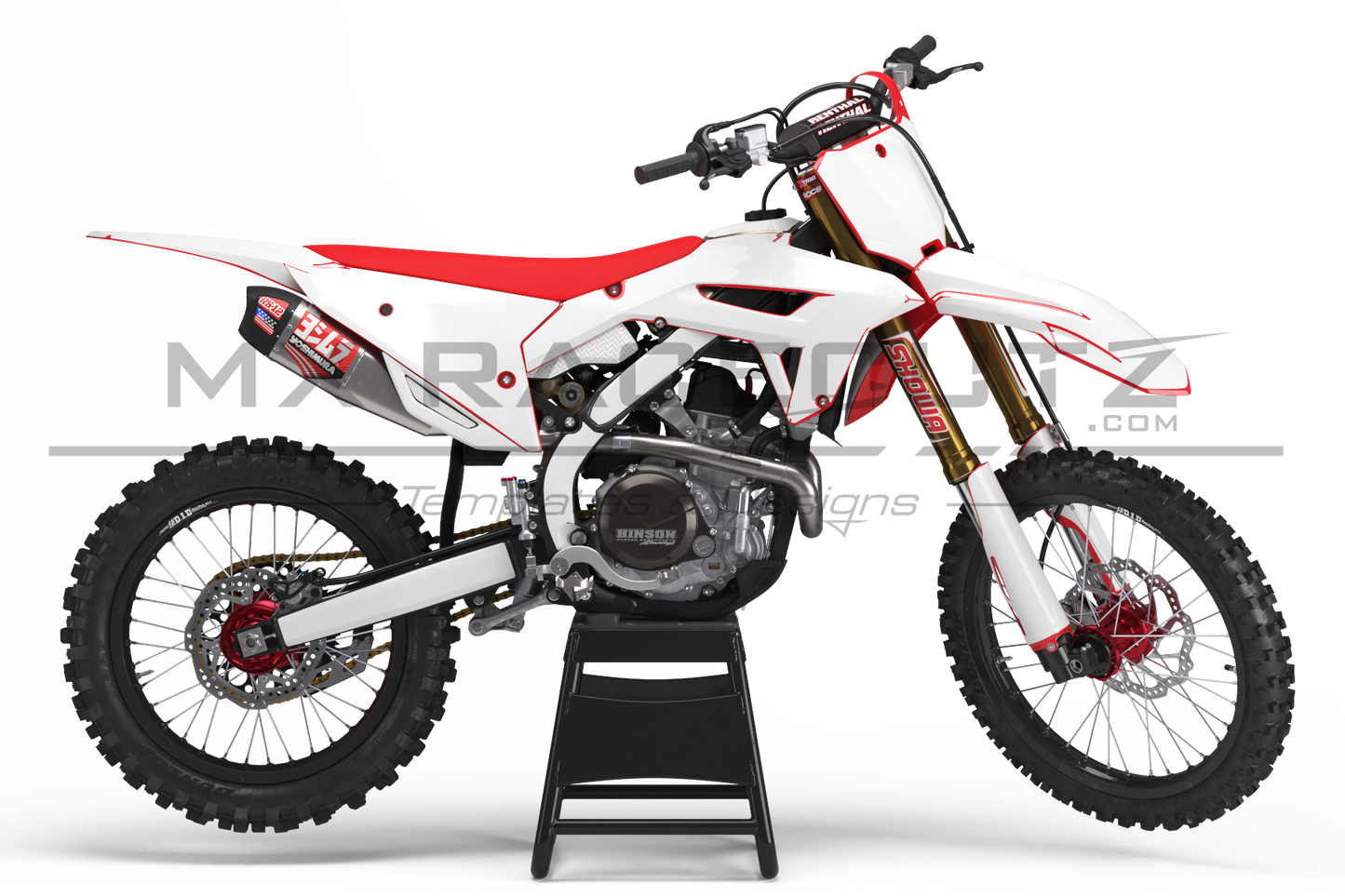 HONDA CRF 250 2022-2024 & CRF 450 2021-2024 TEMPLATE