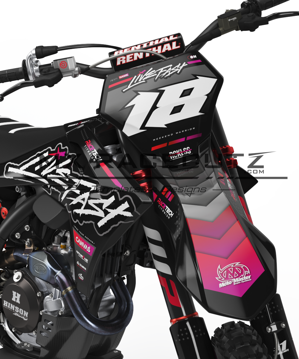 RACING NUMBER PACK 5