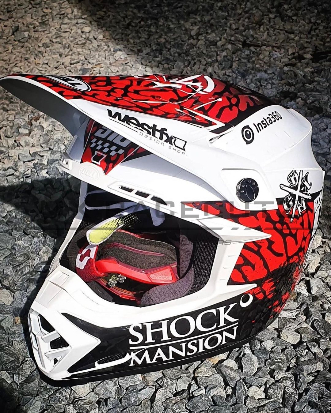 BELL MOTO 9 + FLEX - SIZE MEDIUM & LARGE TEMPLATE