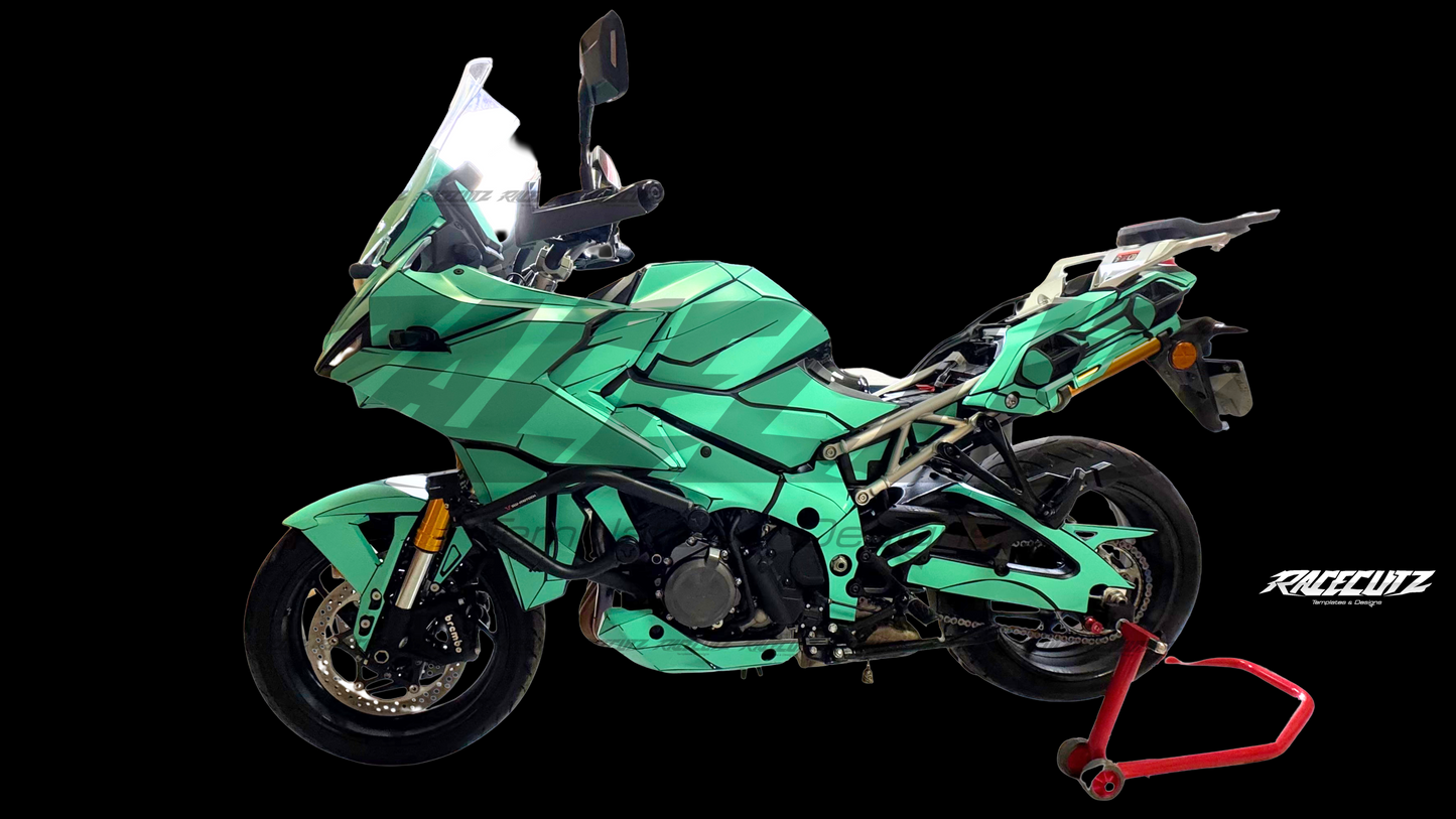 SUZUKI GSX-S 1000 GX 2024-2026 TEMPLATE
