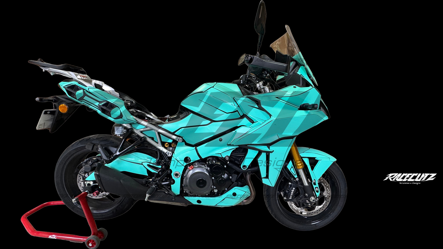 SUZUKI GSX-S 1000 GX 2024-2026 TEMPLATE