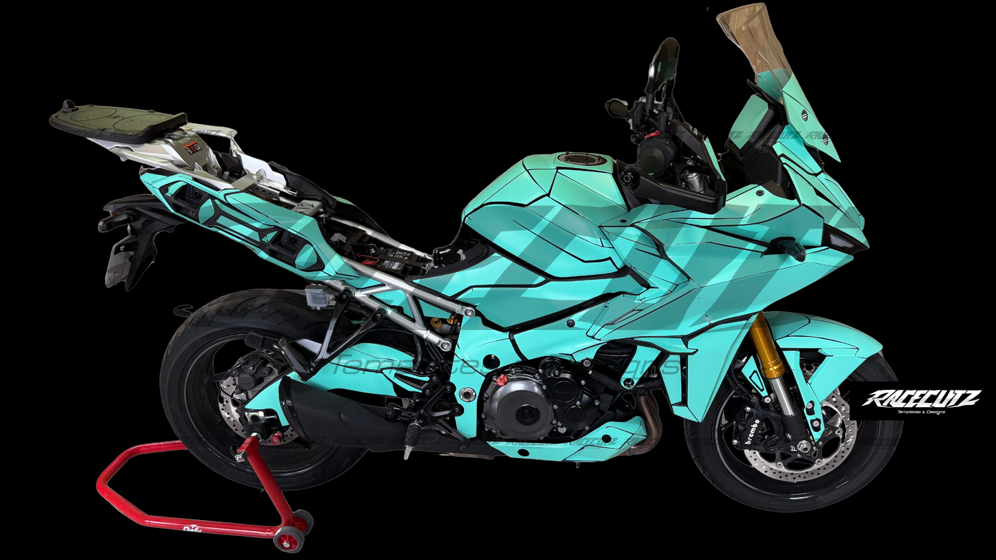 SUZUKI GSX-S 1000 GX 2024-2026 TEMPLATE