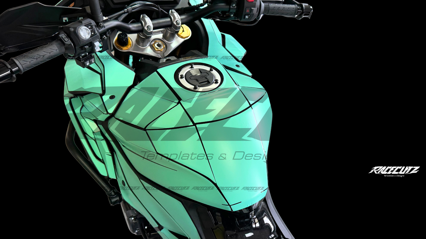 SUZUKI GSX-S 1000 GX 2024-2026 TEMPLATE