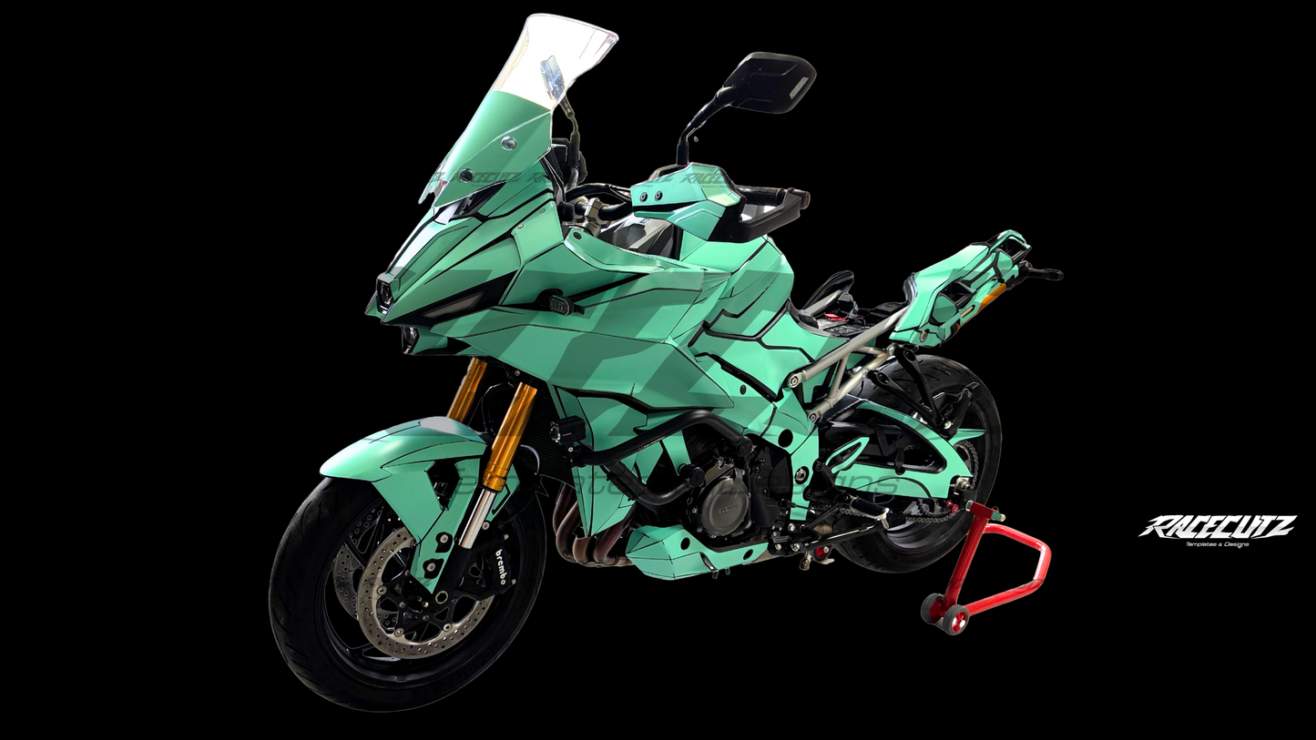 SUZUKI GSX-S 1000 GX 2024-2026 TEMPLATE