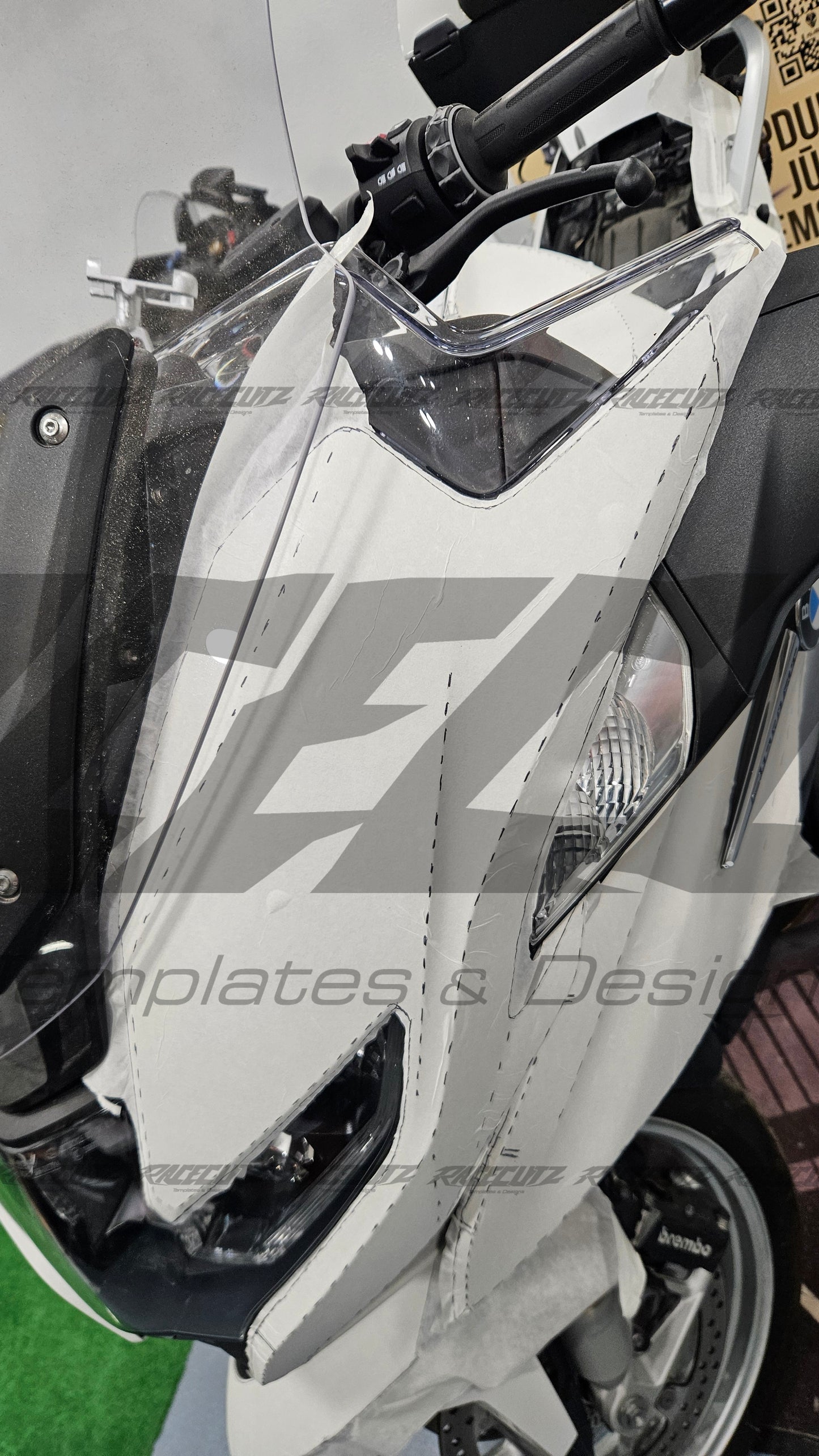 BMW R 1250 RT 2021-2025 TEMPLATE