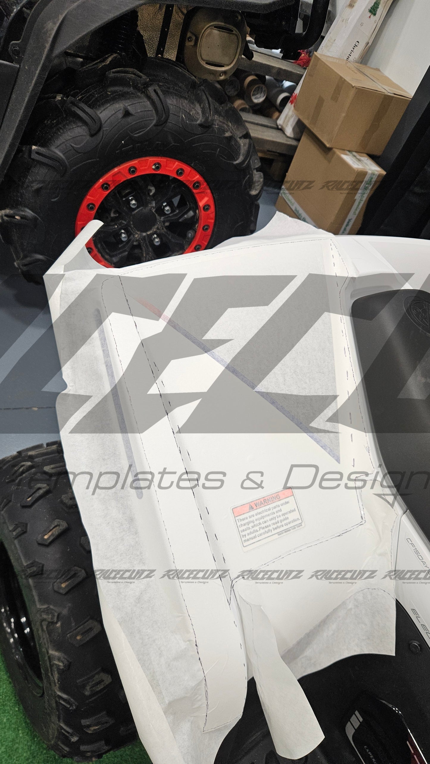 CFMOTO CFORCE EV 110 TEMPLATE
