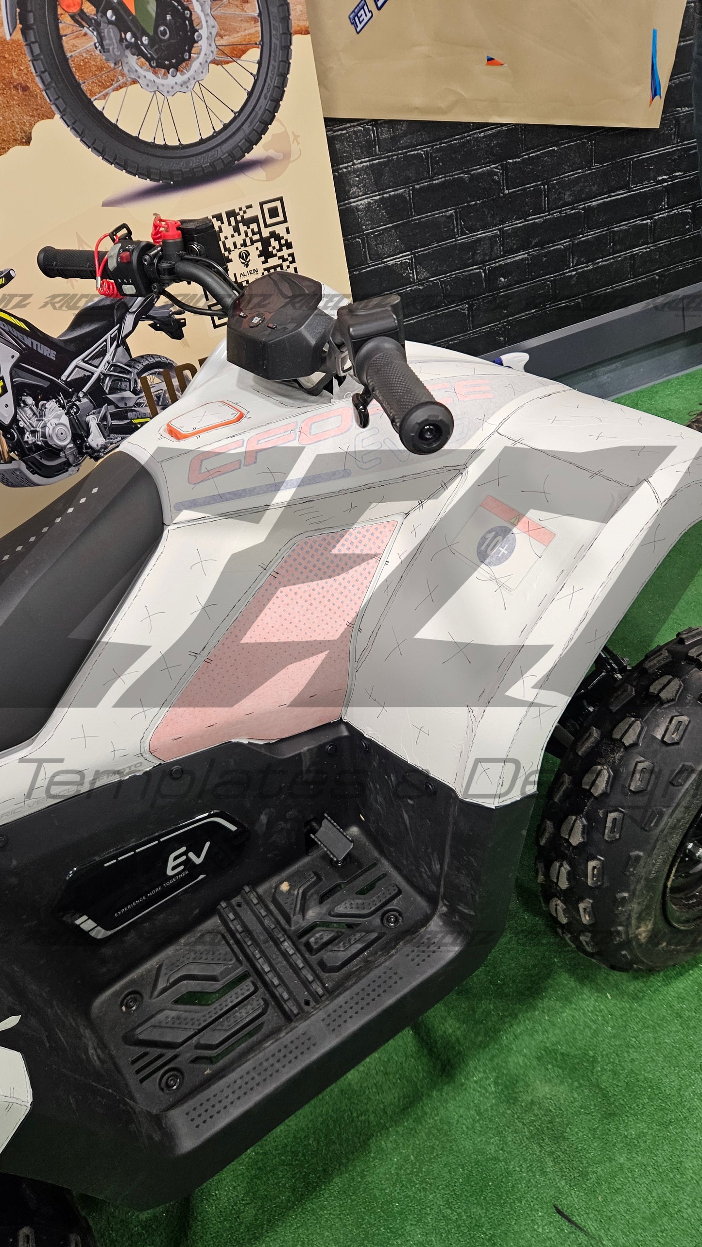 CFMOTO CFORCE EV 110 TEMPLATE