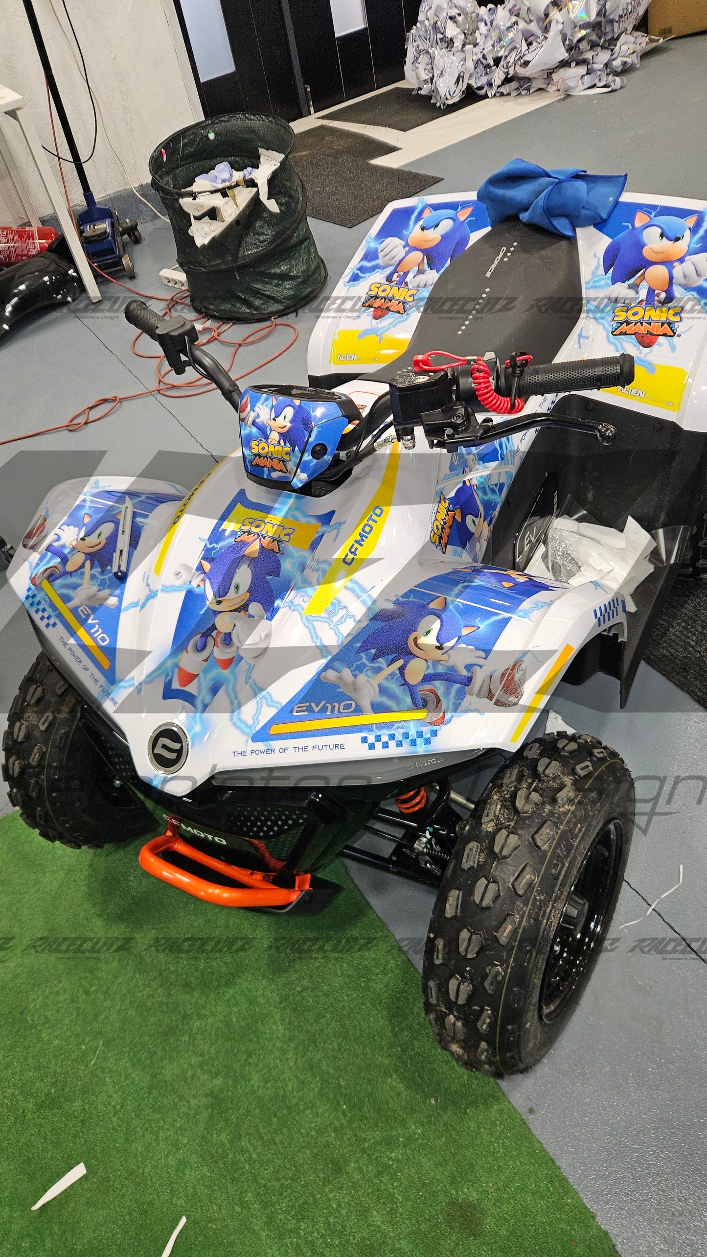 CFMOTO CFORCE EV 110 TEMPLATE