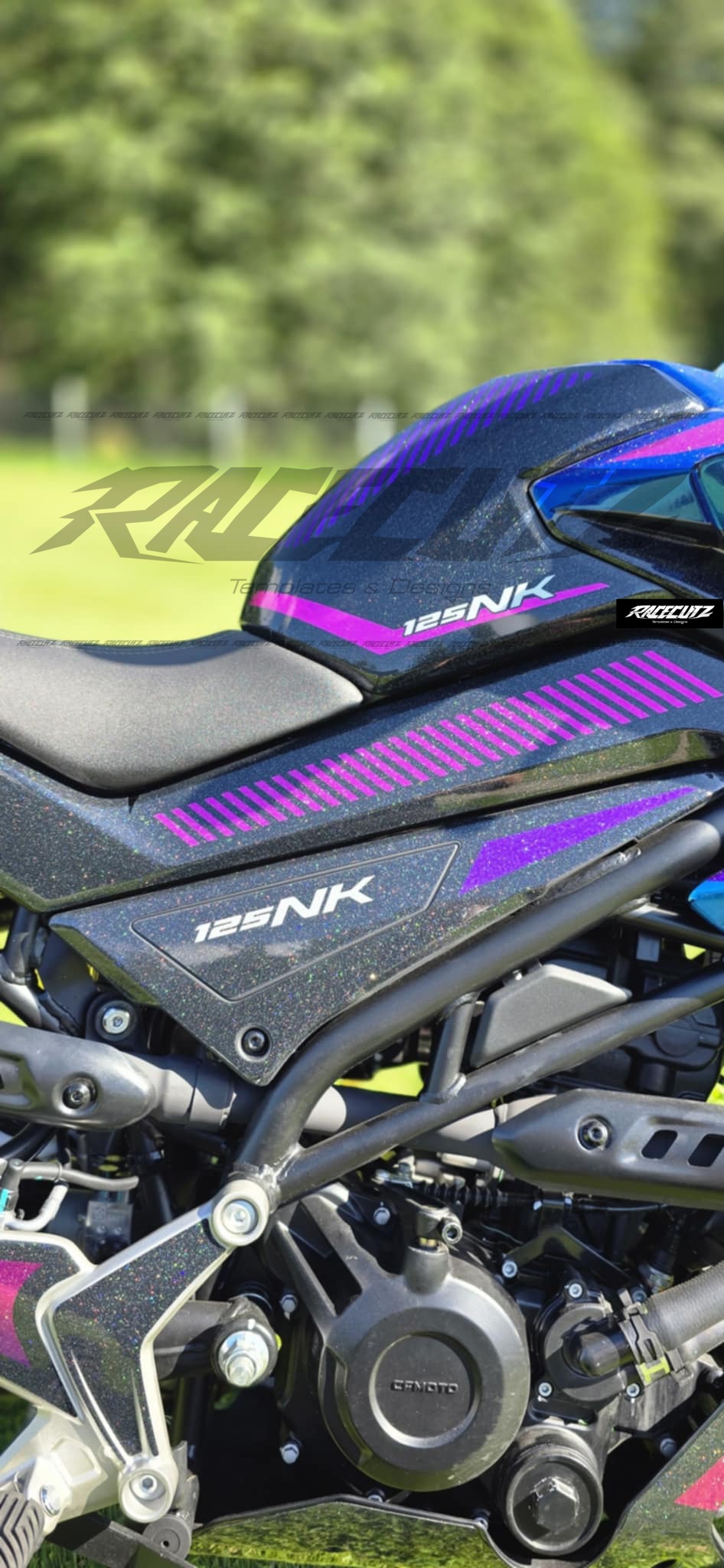 CFMOTO 125 NK 2025 TEMPLATE