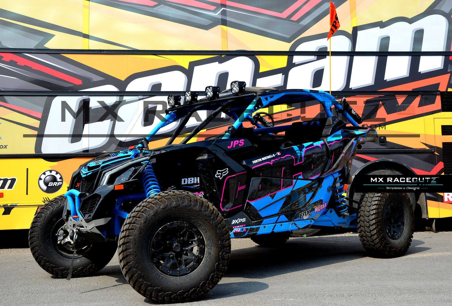 CAN-AM MAVERICK X3 2017-2024 TEMPLATE