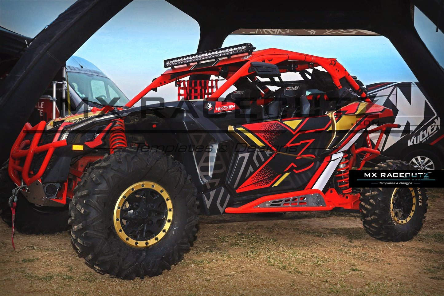 CAN-AM MAVERICK X3 2017-2024 TEMPLATE