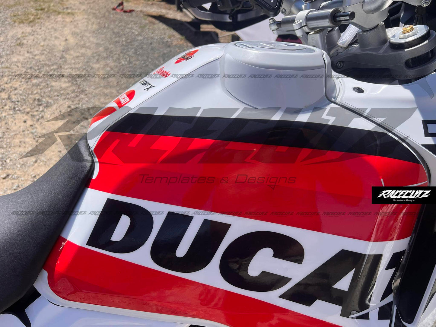 DUCATI DESERT X TEMPLATE