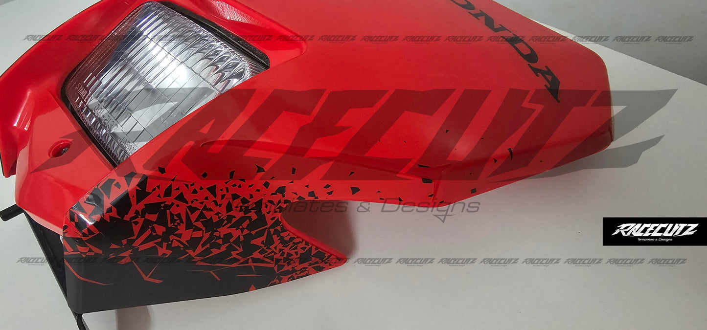 HONDA CRF 300F 2025-2026 TEMPLATE