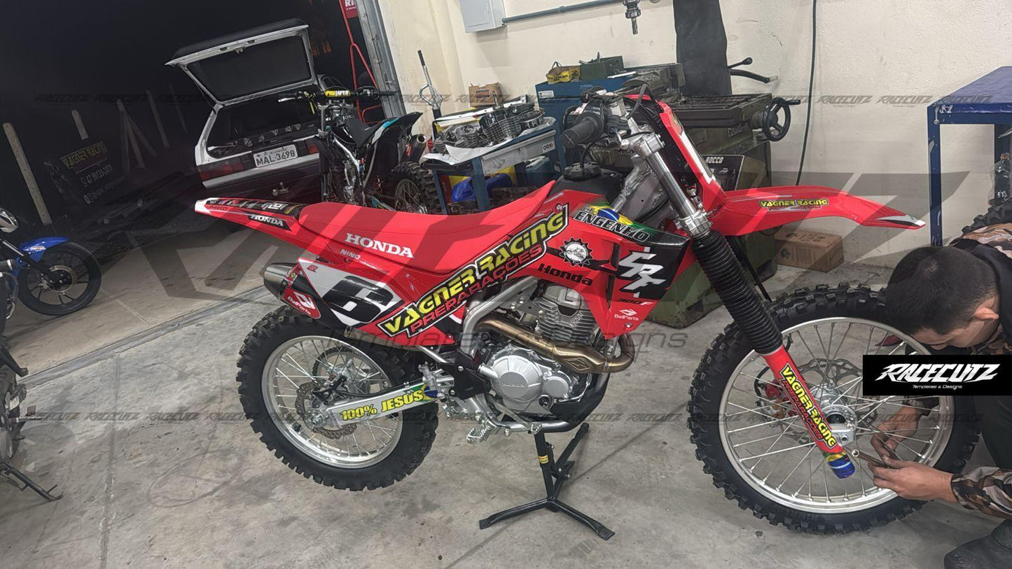 HONDA CRF 300F 2025-2026 TEMPLATE