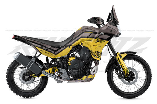 YAMAHA TENERE 700 2025 - 2 VIEW MOCKUP