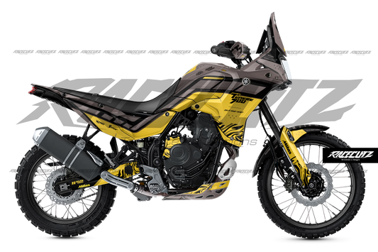 YAMAHA TENERE 700 2025 - 2 VIEW MOCKUP