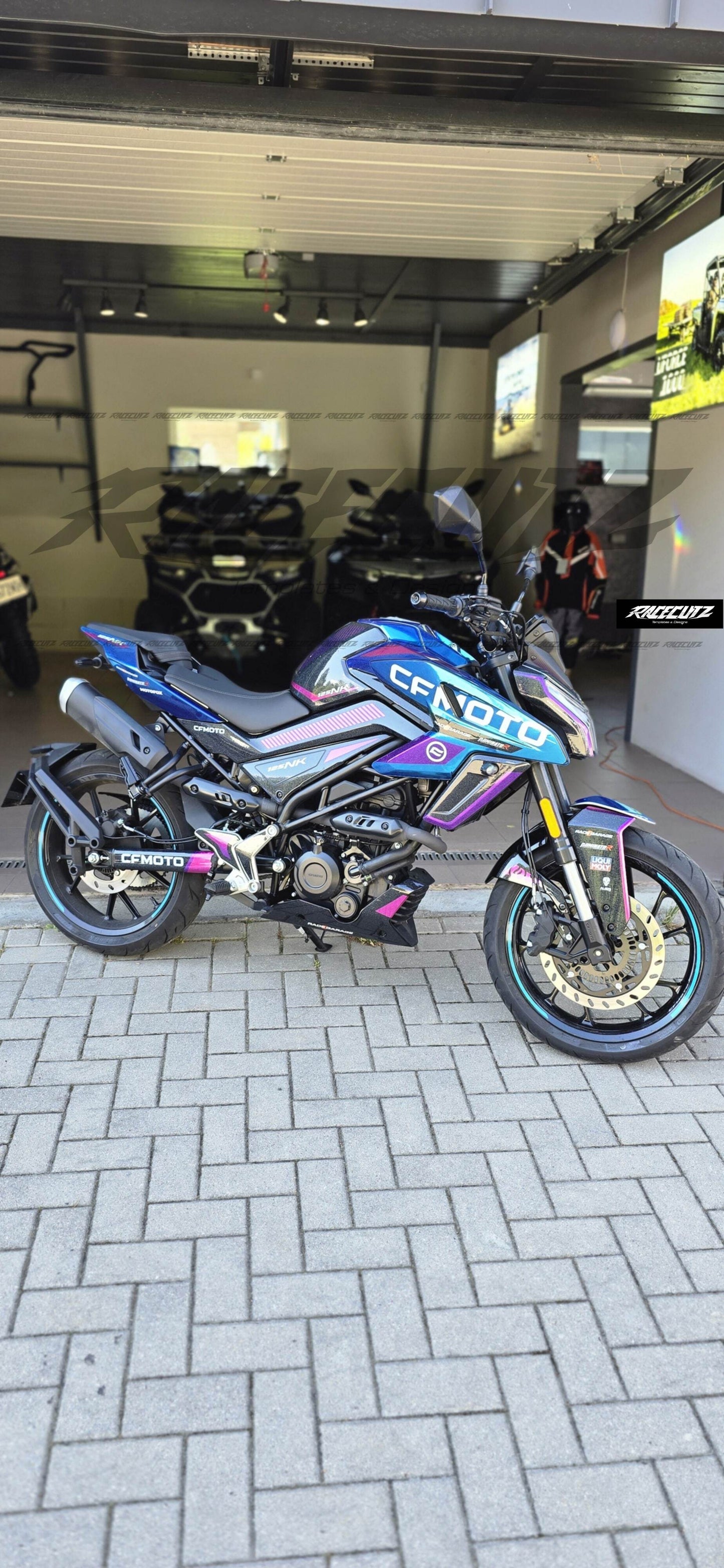 CFMOTO 125 NK 2025 TEMPLATE