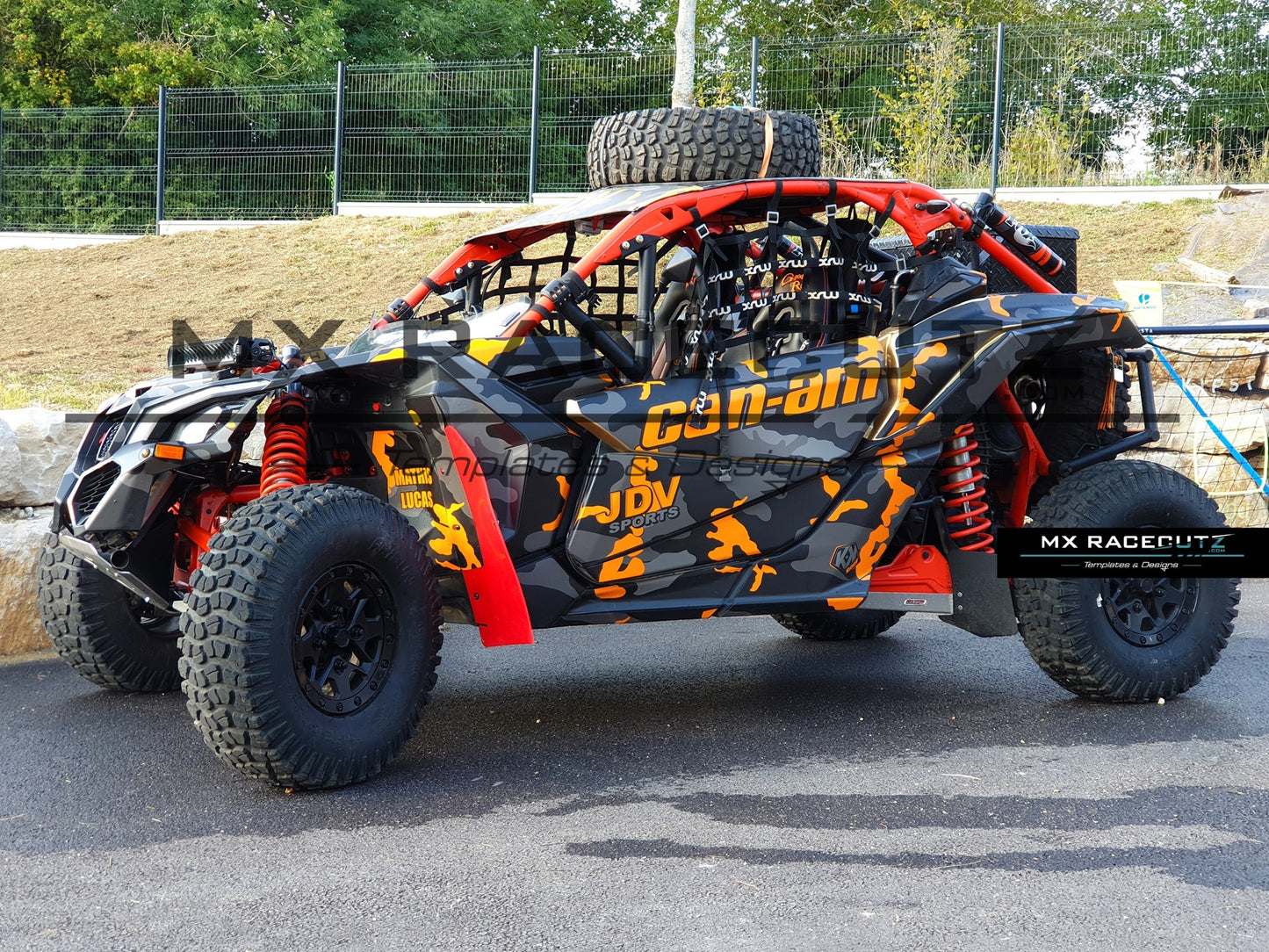 CAN-AM MAVERICK X3 2017-2024 TEMPLATE