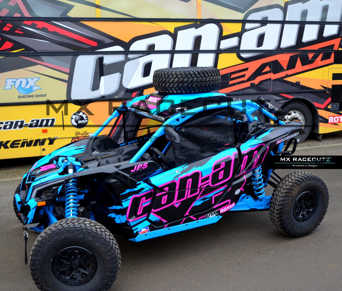 CAN-AM MAVERICK X3 2017-2024 TEMPLATE