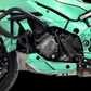 SUZUKI GSX-S 1000 GX 2024-2026 TEMPLATE