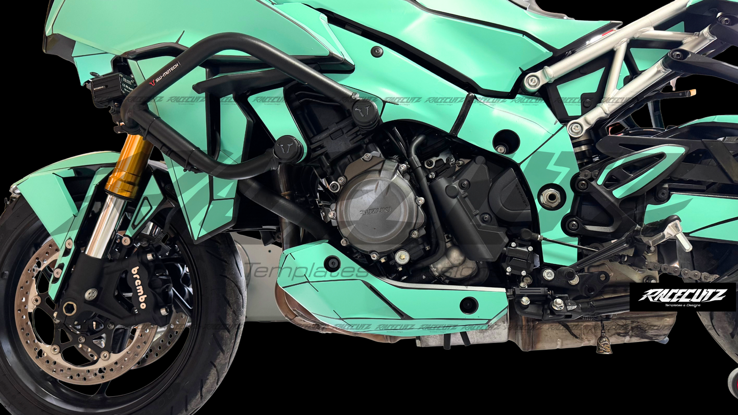 SUZUKI GSX-S 1000 GX 2024-2026 TEMPLATE