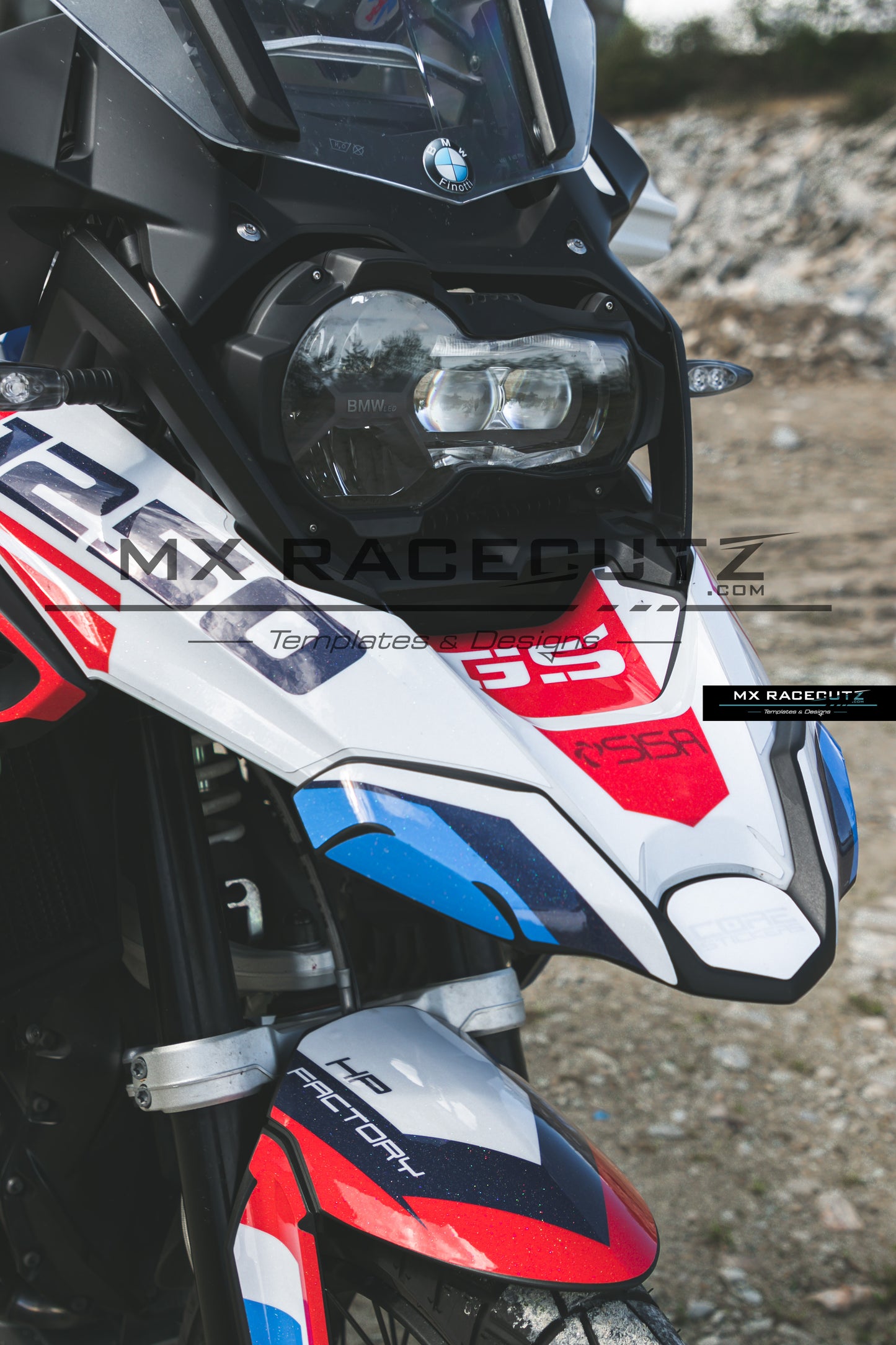 BMW R 1250 GS 2019-2023 TEMPLATE