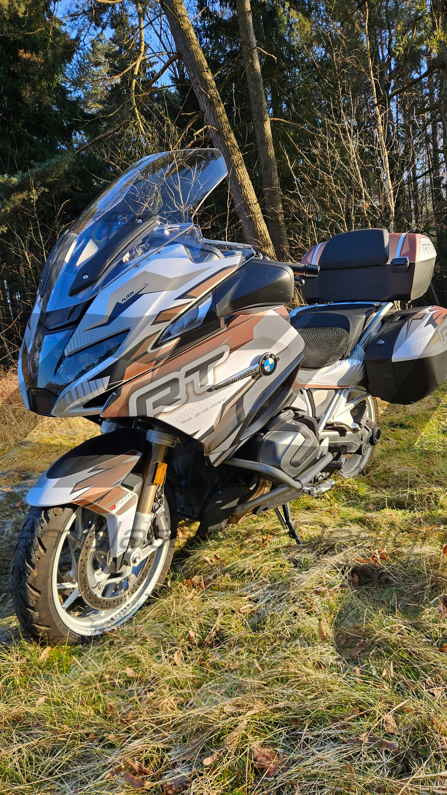 BMW R 1250 RT 2021-2025 TEMPLATE