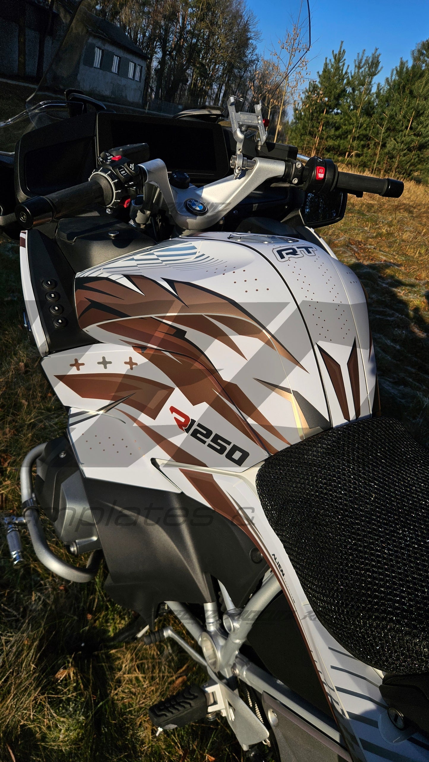 BMW R 1250 RT 2021-2025 TEMPLATE