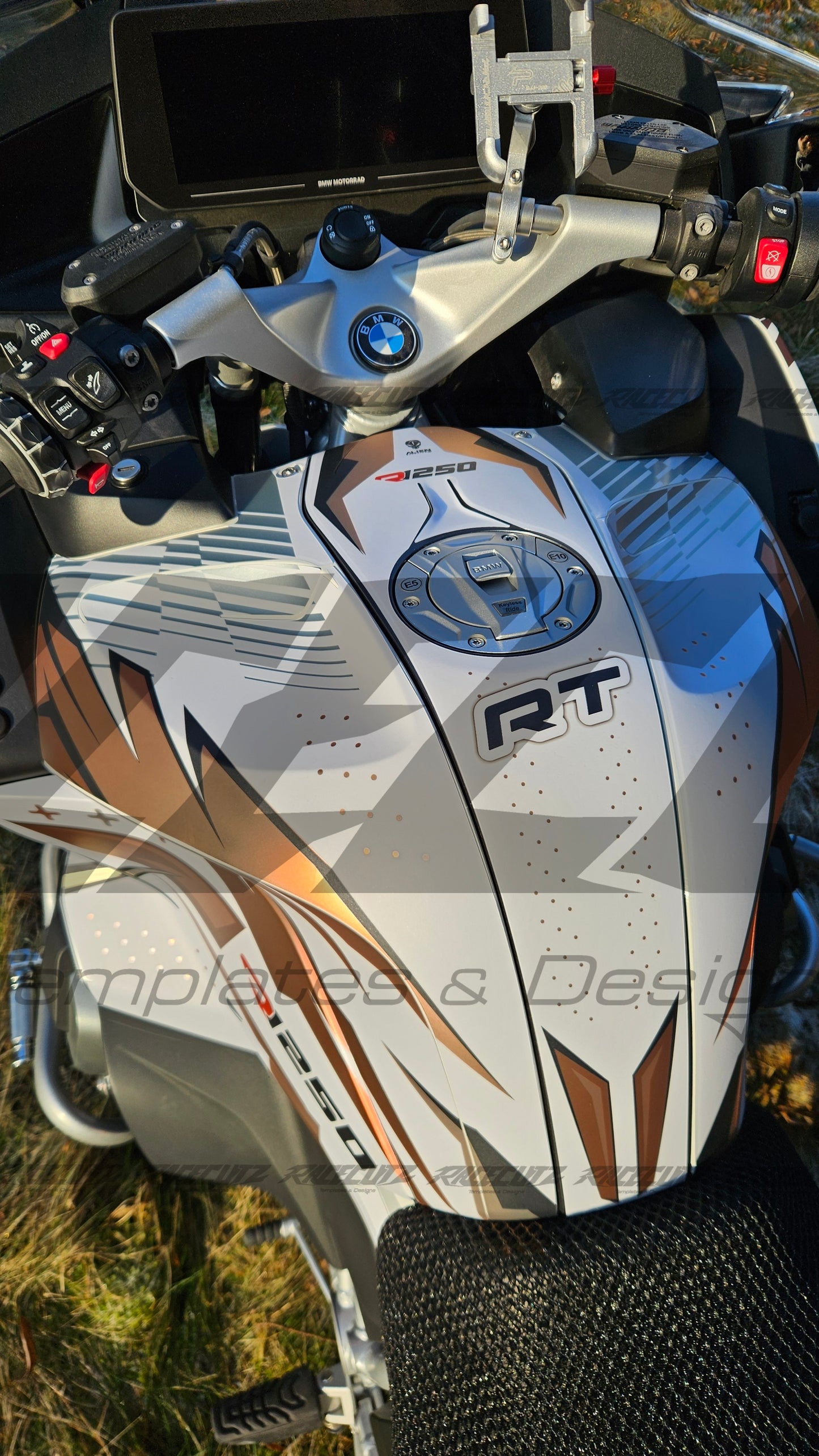 BMW R 1250 RT 2021-2025 TEMPLATE
