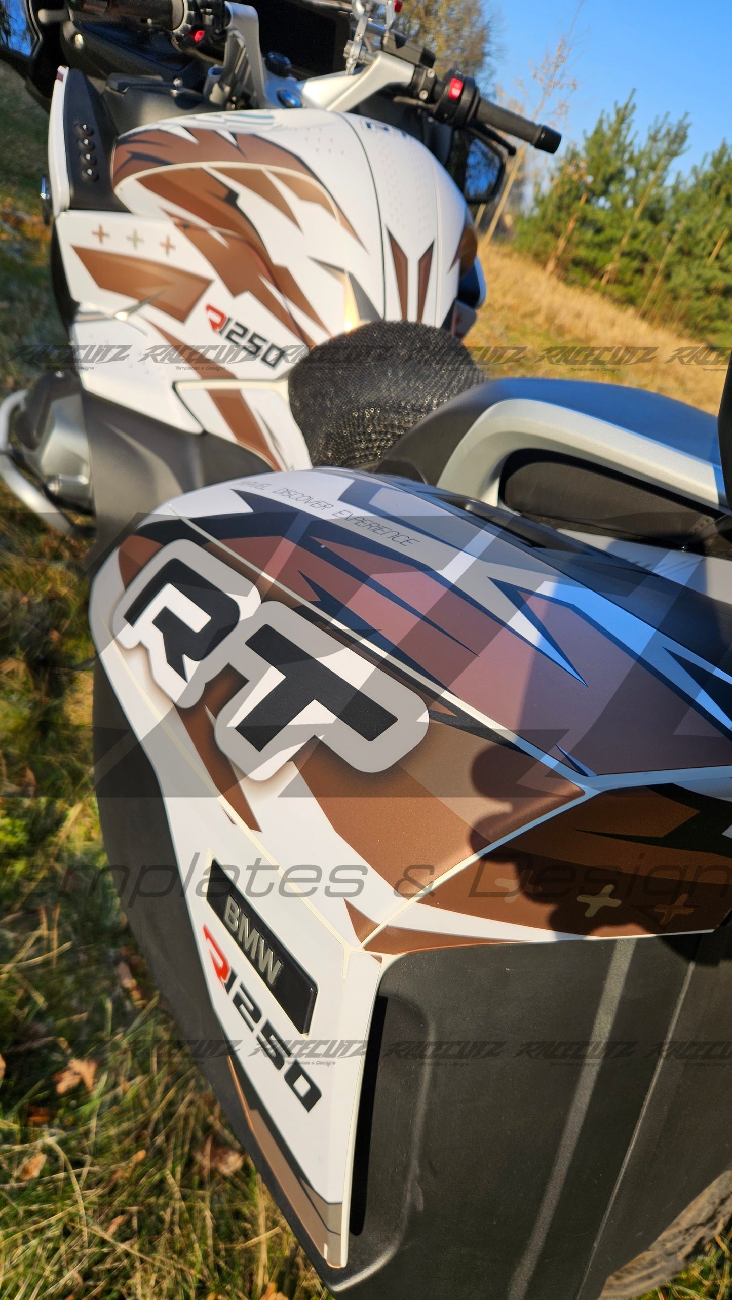 BMW R 1250 RT 2021-2025 TEMPLATE