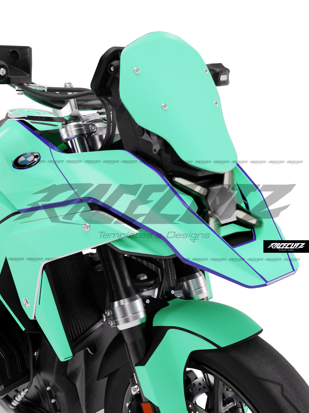BMW R 1300 GS 2023-2025 TEMPLATE