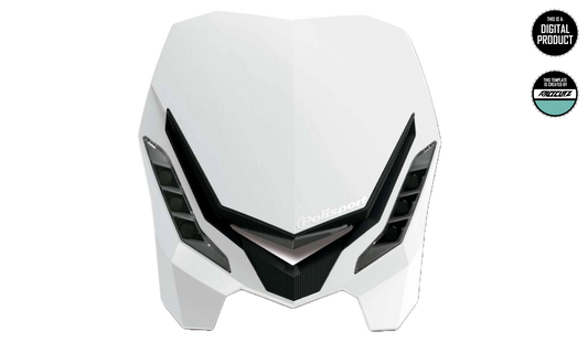 POLISPORT E-BLAZE -  HEADLIGHT MASK TEMPLATE