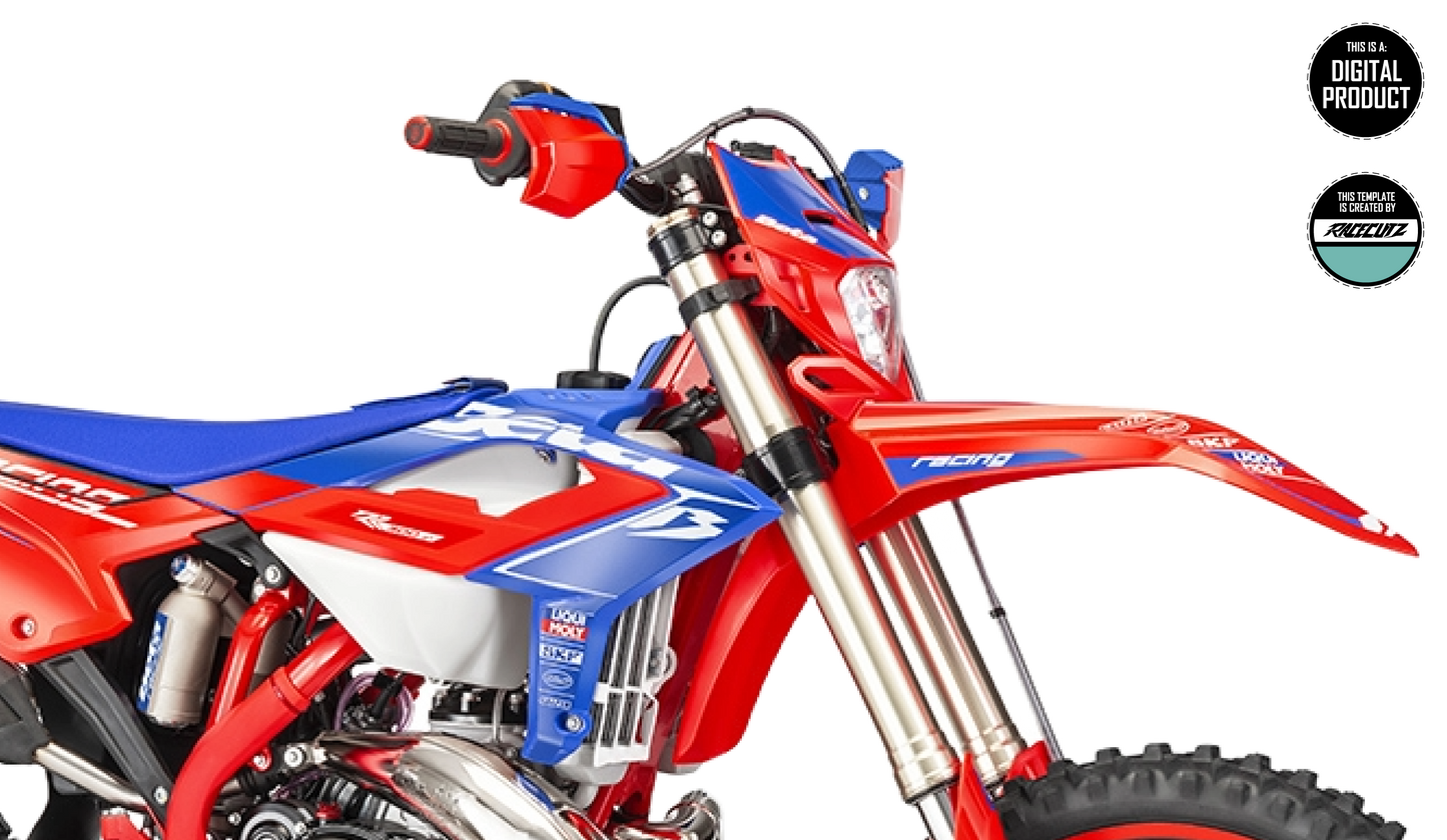 BETA RR 2020-2024 & XTRAINER 2020-2025 HEADLIGHT MASK TEMPLATE