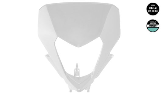SHERCO SE & SEF 2024-2025 HEADLIGHT MASK TEMPLATE