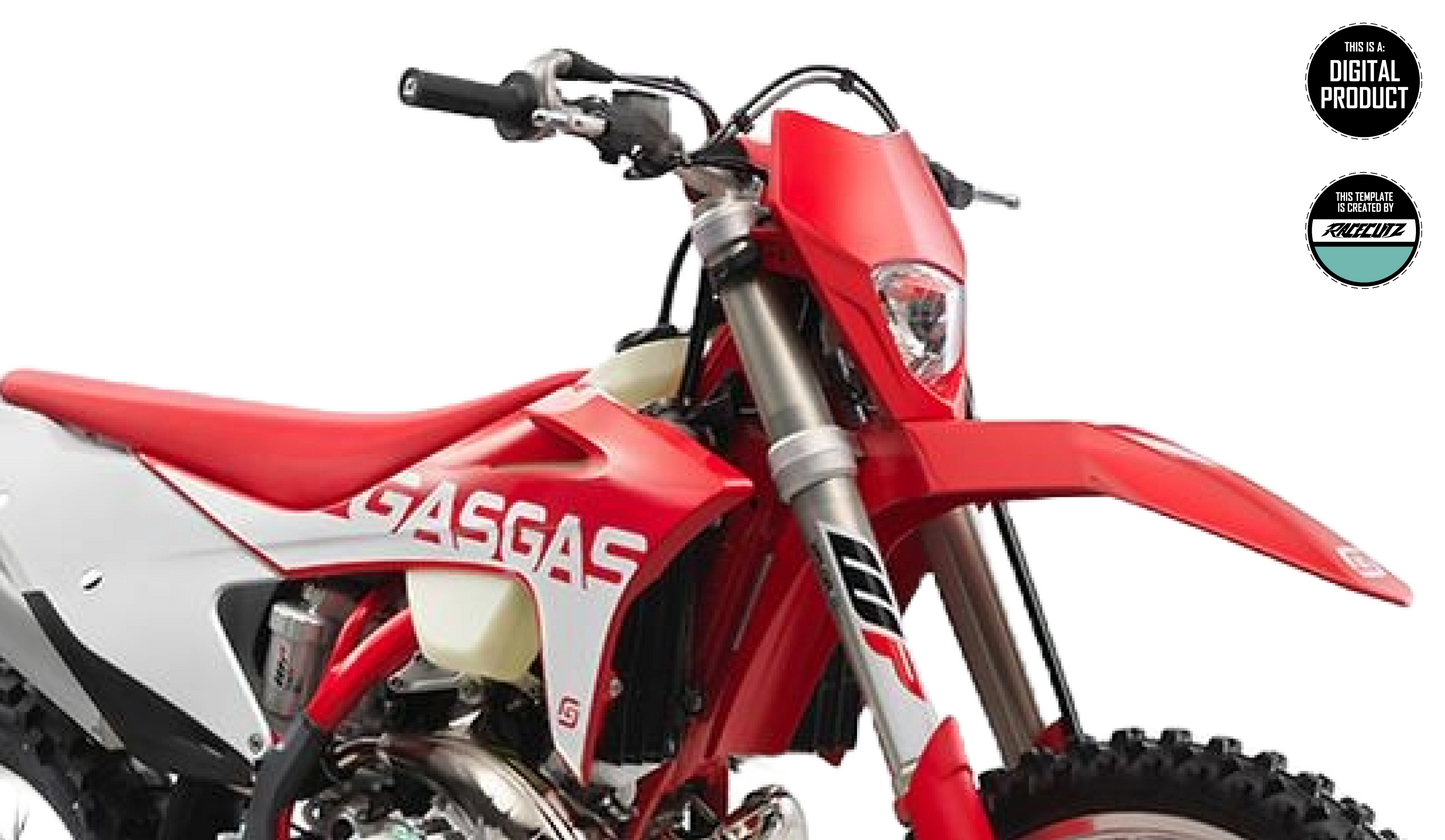 GASGAS EC 2021-2023 - HEADLIGHT MASK TEMPLATE