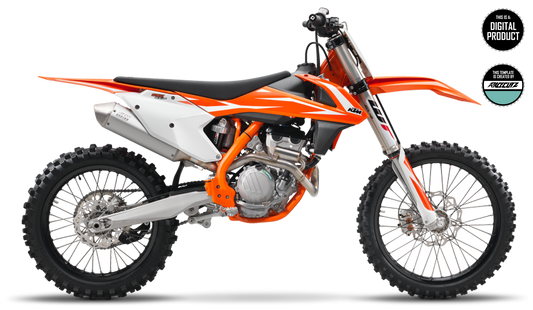 KTM SX-SXF 2016-2018 & EXC 2017-2019 TEMPLATE