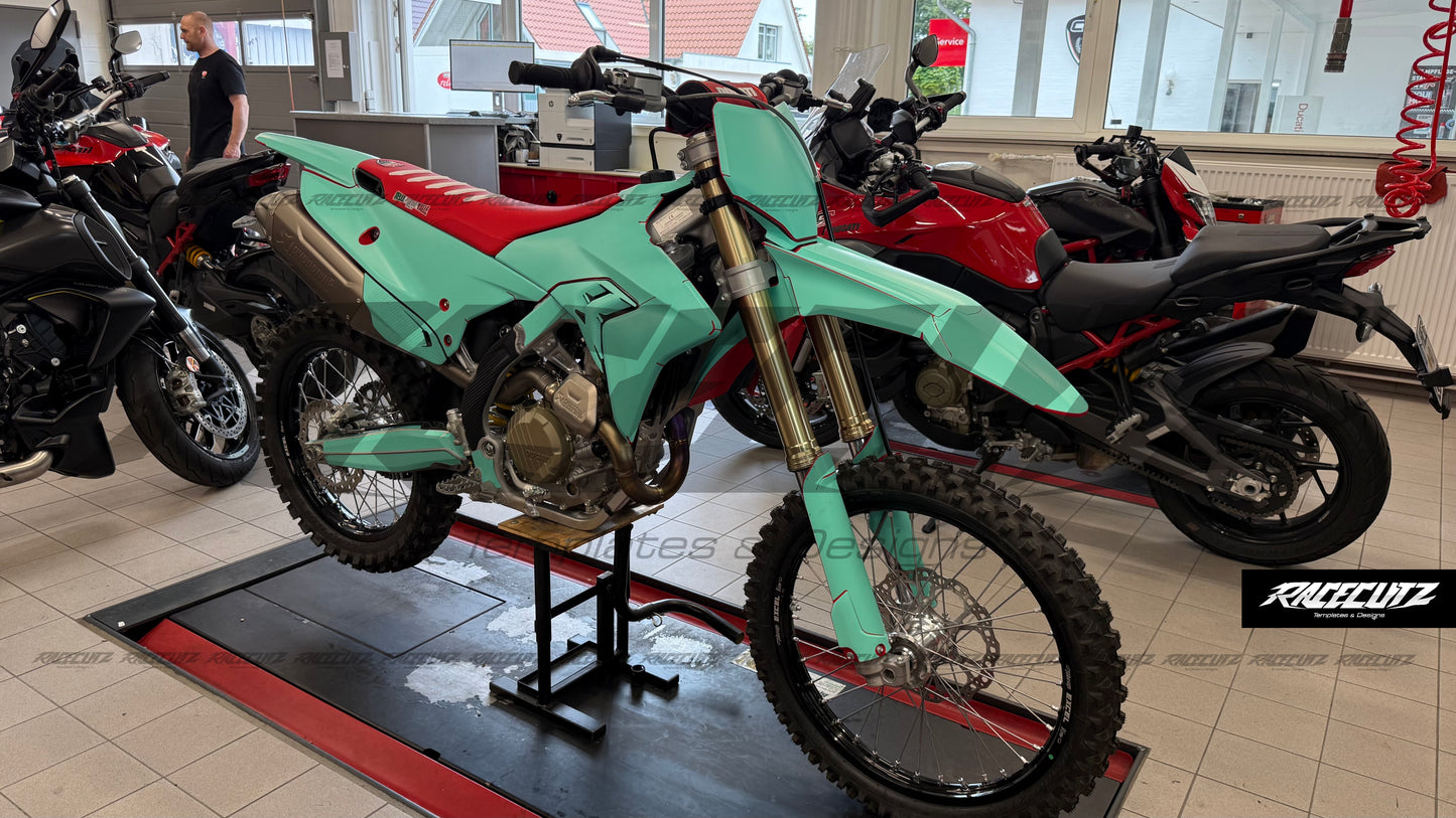 DUCATI DESMO 450 MX 2026 TEMPLATE