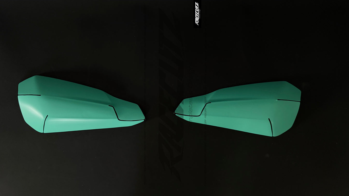 TRIUMPH TF 250 E+X+C & 450 E+X+C HANDGUARDS TEMPLATE