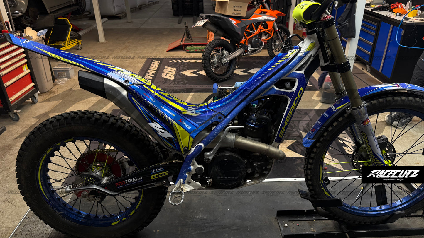 SHERCO TRIAL 2018-2022 TEMPLATE