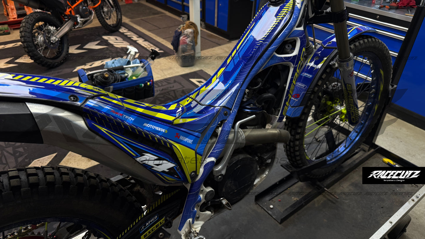 SHERCO TRIAL 2018-2022 TEMPLATE