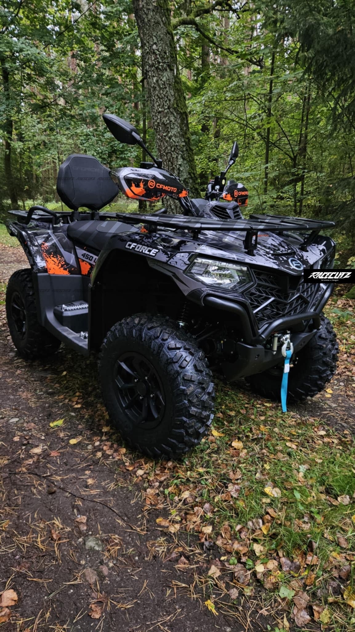 CFMOTO CFORCE 400+450+500+520 2022-2025 TEMPLATE