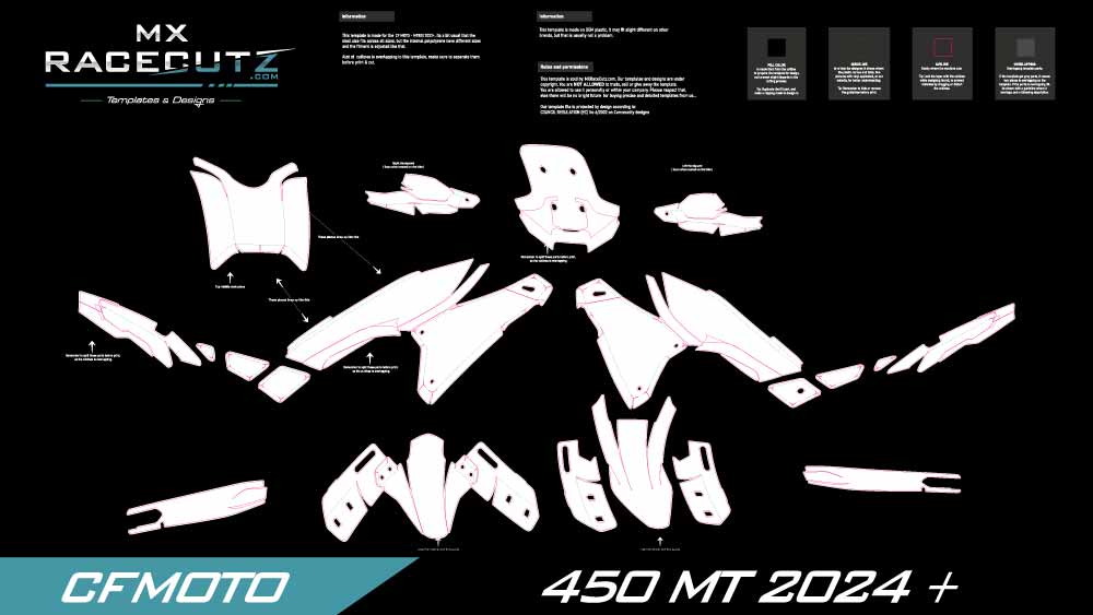 CFMOTO - 450 MT TEMPLATE