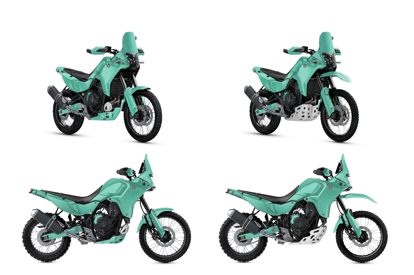 YAMAHA TENERE 700 2025 - 2 VIEW MOCKUP