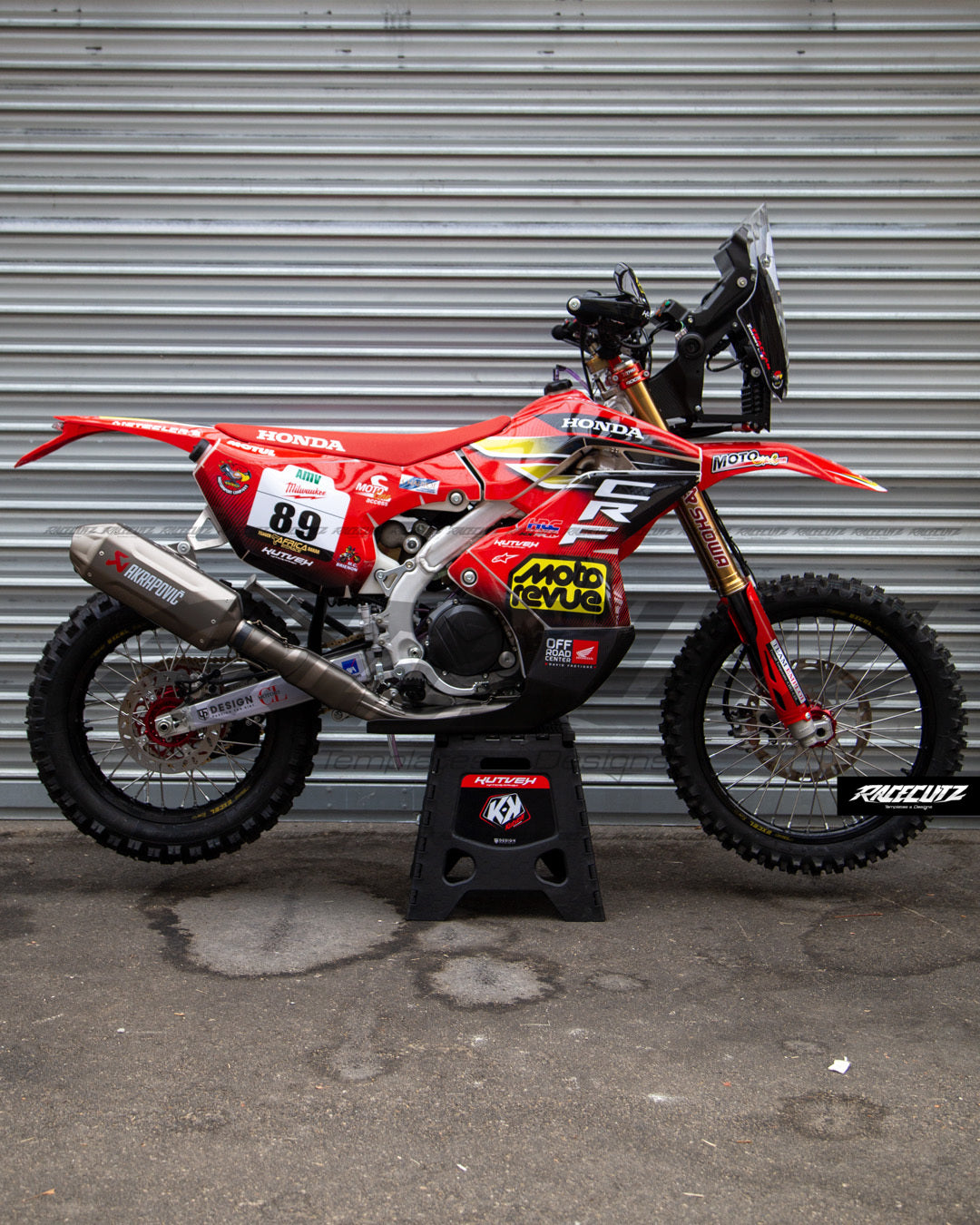 HONDA CRF450RX RALLY 2025 TEMPLATE