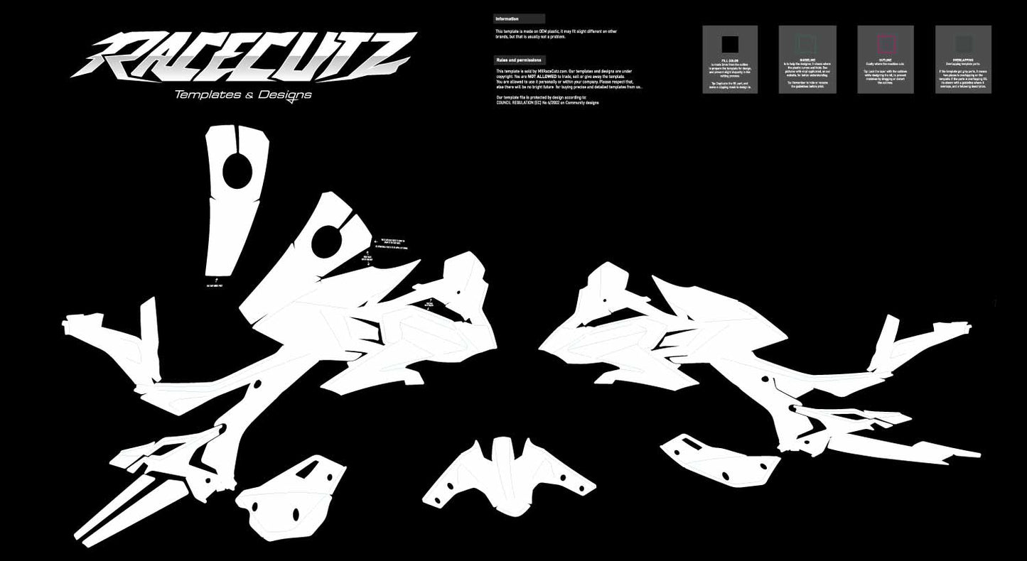 CFMOTO 700 MT 2023-2024 TEMPLATE