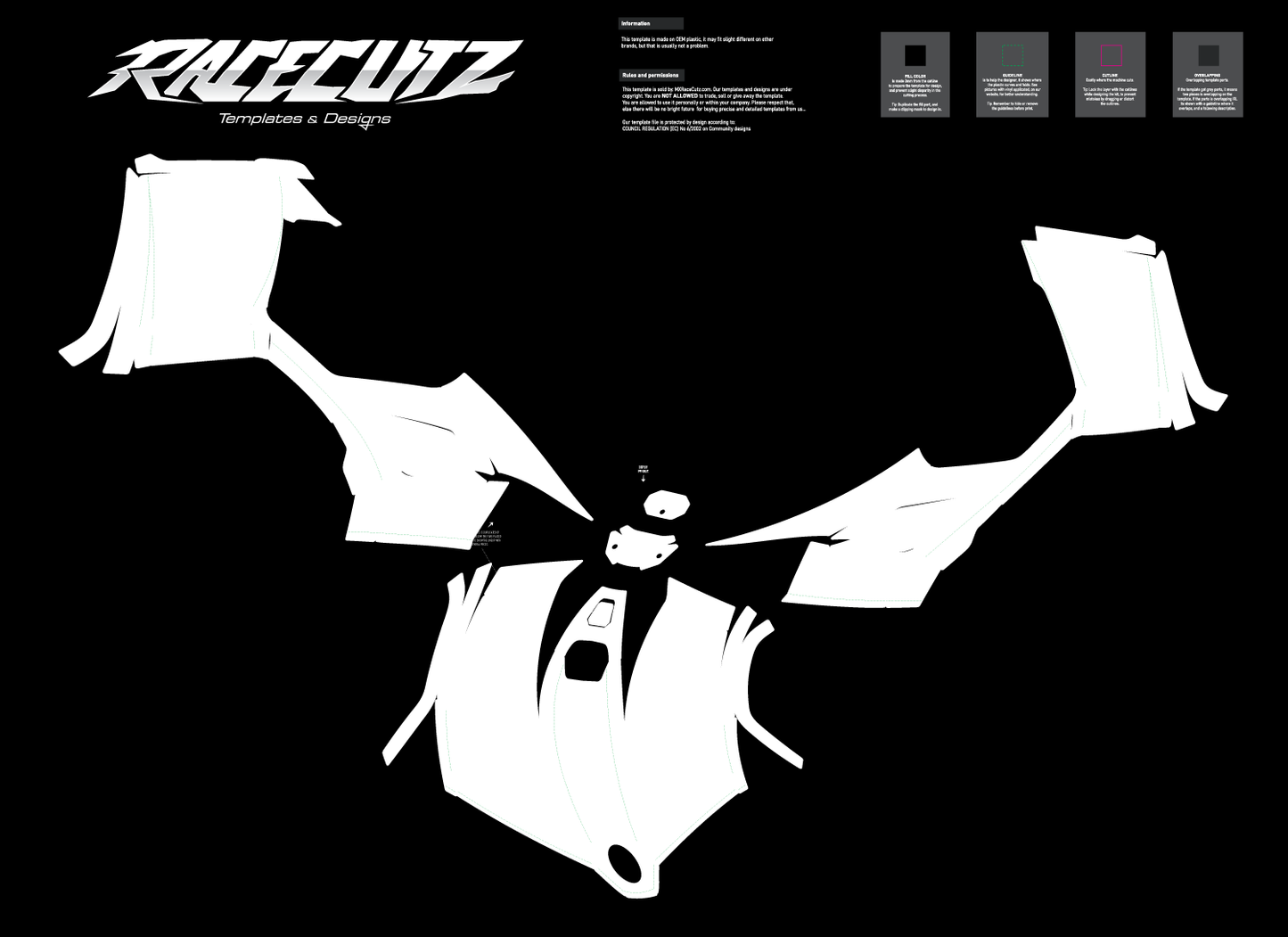 CFMOTO CFORCE EV 110 TEMPLATE